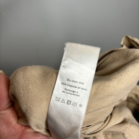 FRAME Linen Blend Twill Cargo Pants - Picture 8 of 10
